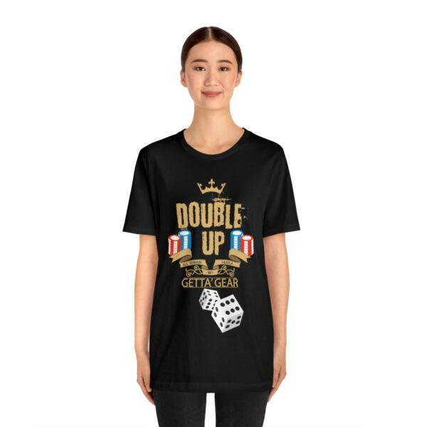 Double Up Unisex Jersey Short Sleeve Tee - Image 15