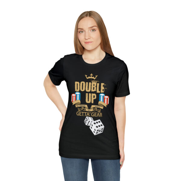 Double Up Unisex Jersey Short Sleeve Tee - Image 17