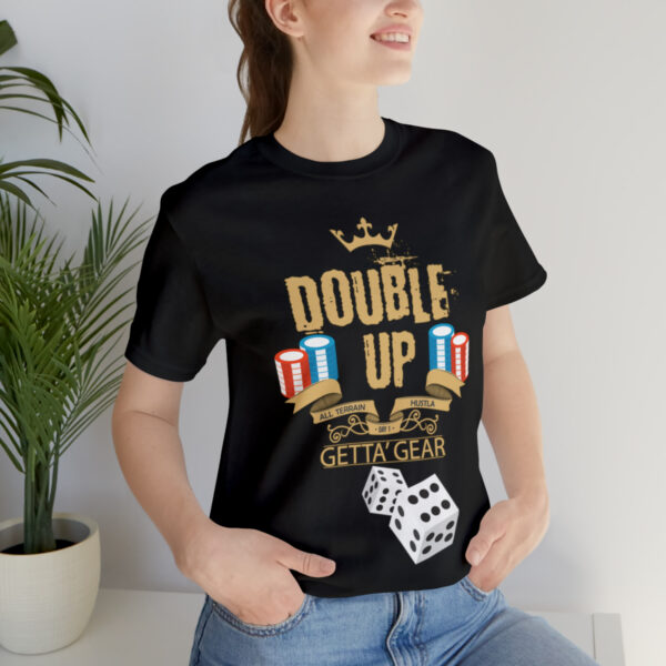 Double Up Unisex Jersey Short Sleeve Tee - Image 21