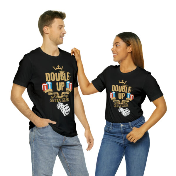 Double Up Unisex Jersey Short Sleeve Tee - Image 22