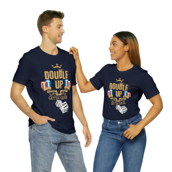 Double Up Unisex Jersey Short Sleeve Tee - Image 10